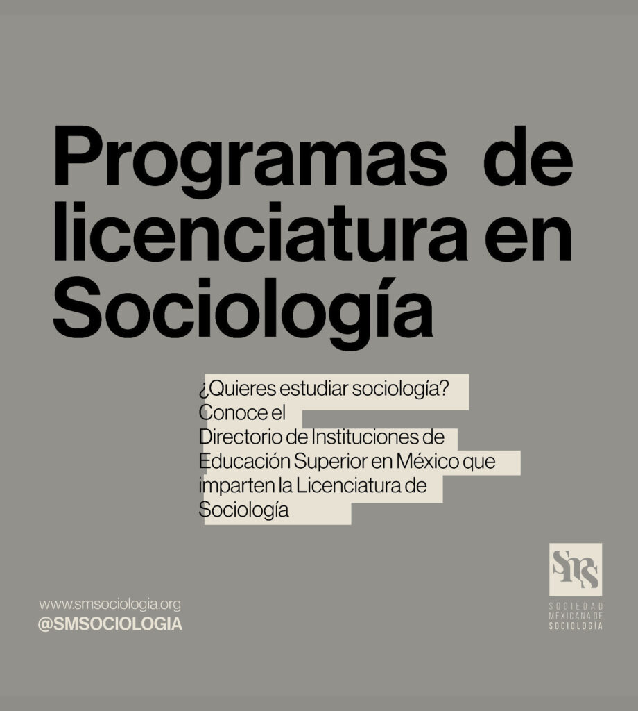 licenciaturas en sociologia mexico
